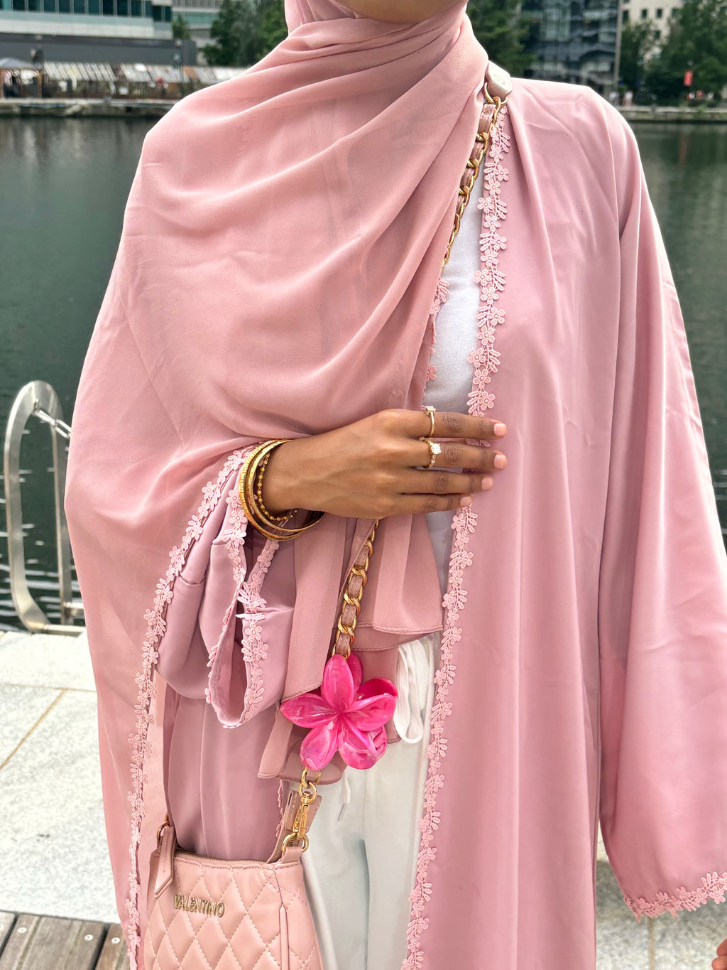 Baby Pink Abaya