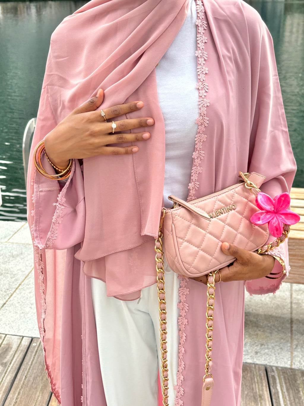 Baby Pink Abaya