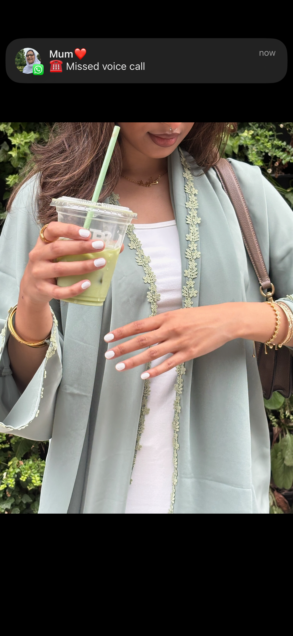 Sage Green Abaya