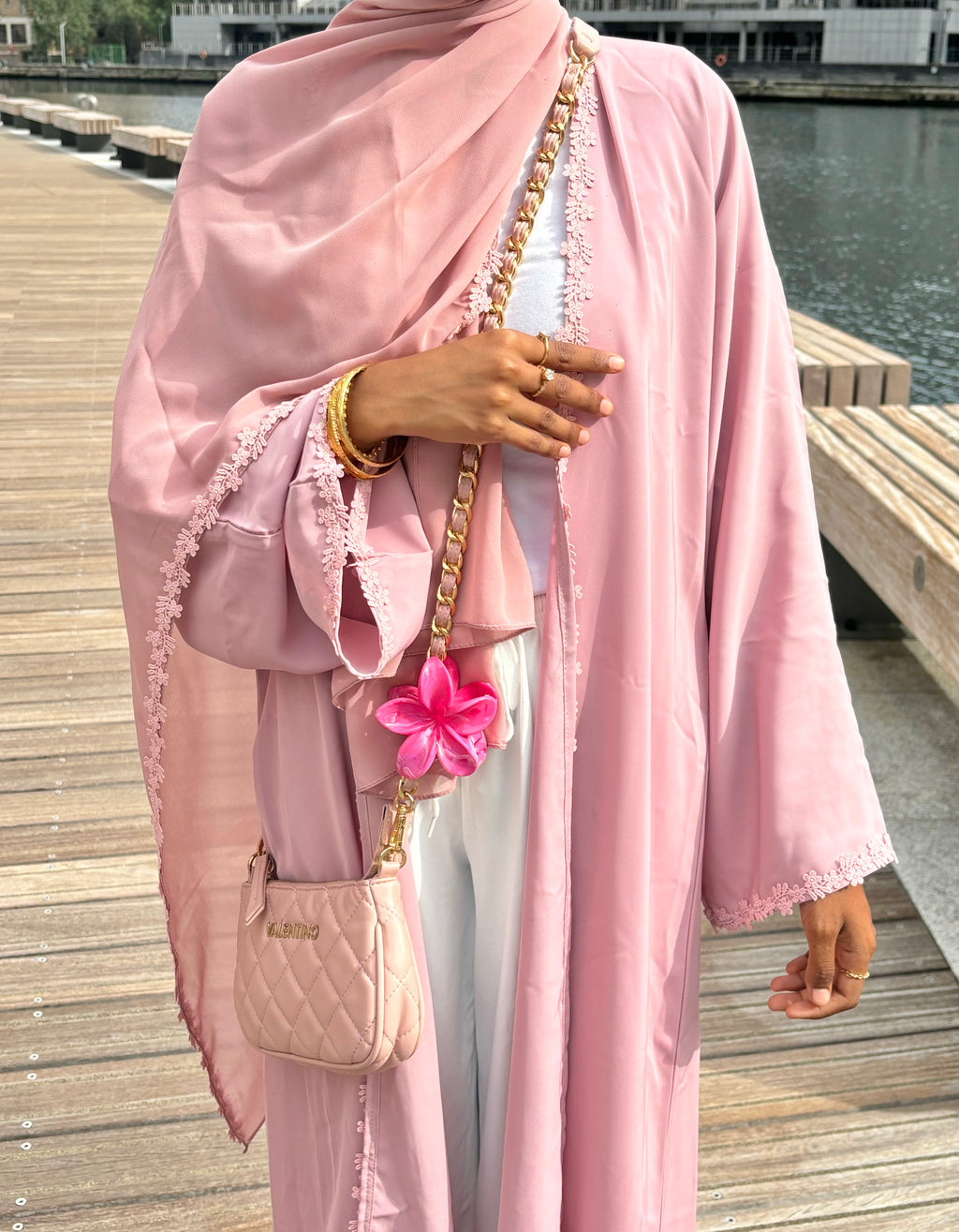 Baby Pink Abaya