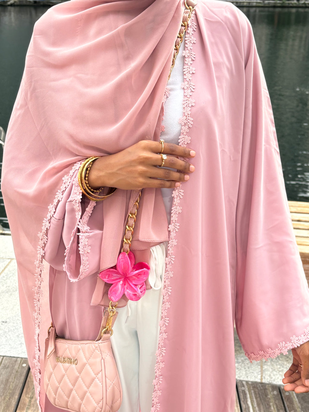 Baby Pink Abaya