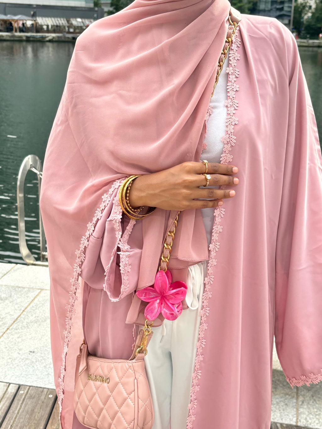 Baby Pink Abaya
