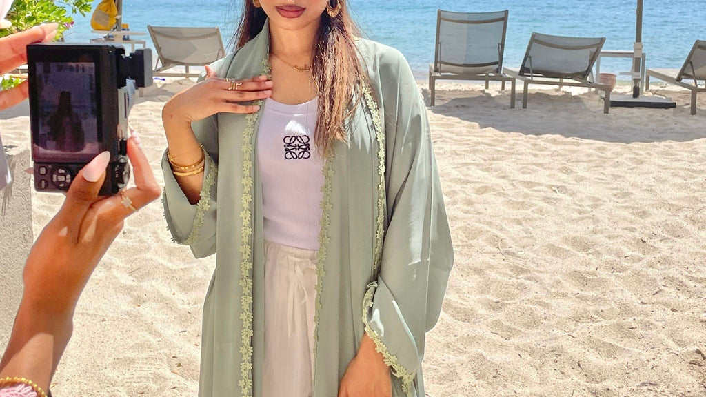 Sage Green Abaya