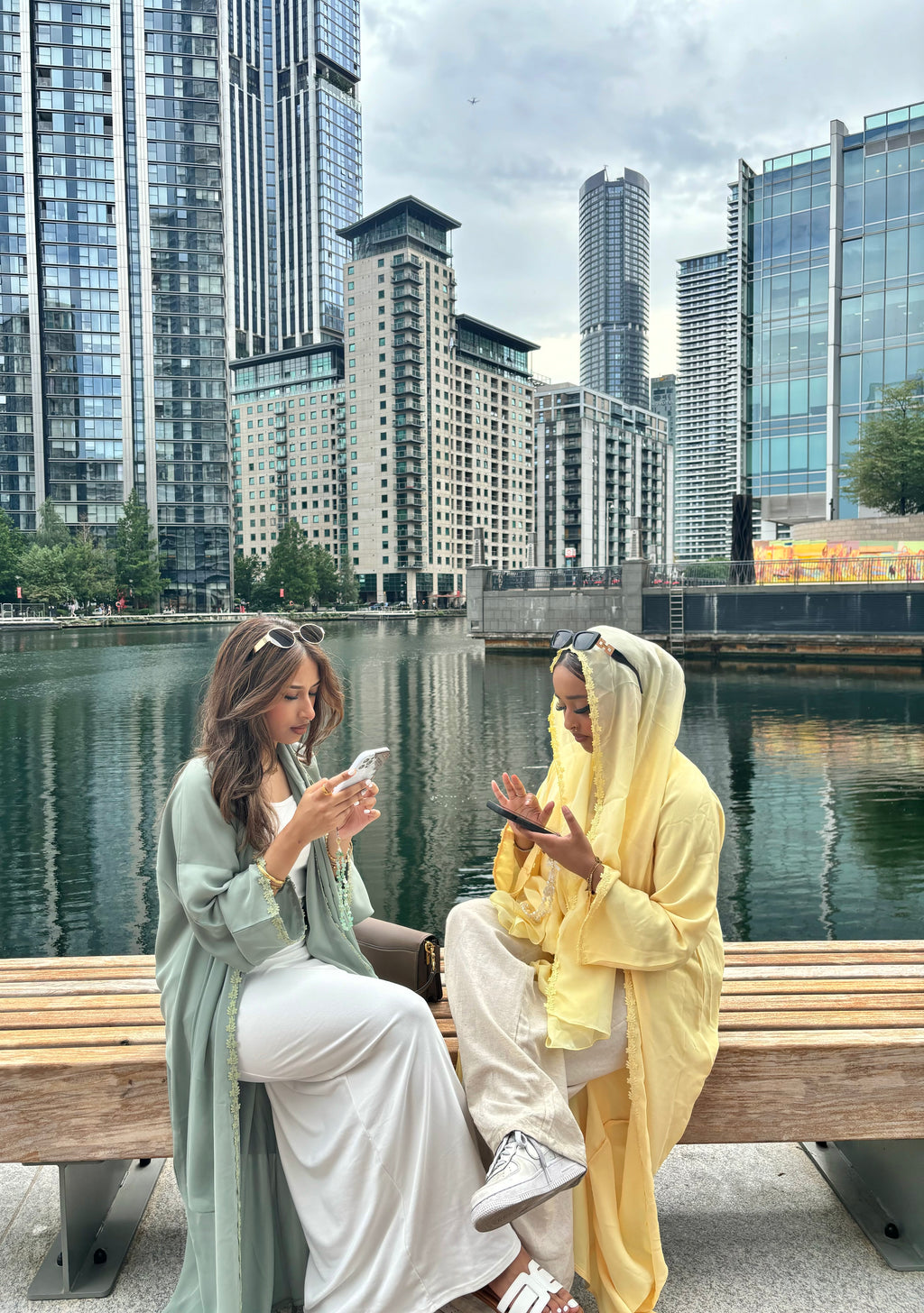Butter Yellow Abaya